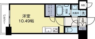 呉服町駅 徒歩5分 5階の物件間取画像